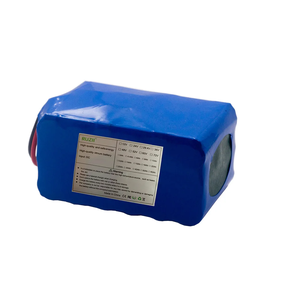 24V 6ah 18650 Li-ion Scooter Lithium Battery Pack for Scooter Bike Bicycle Batteries Include Charger