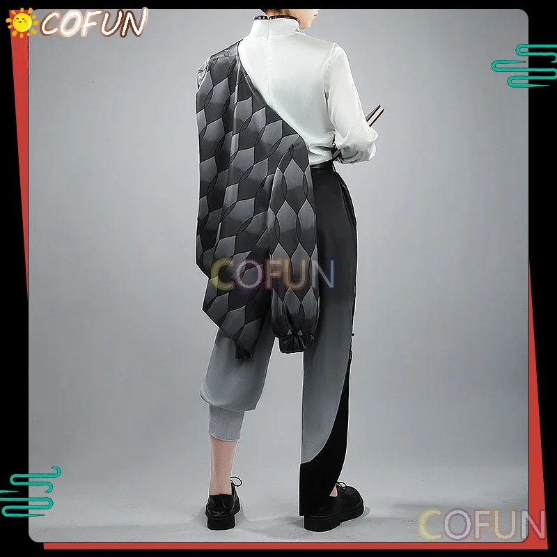 COFUN [Personalizzato] NIJISANJI Vtuber Asia Viaggio Ittetsu Saiki Costume Cosplay Abiti di Halloween Uomini Nuovo Vestito Uniforme 2023 Nuovo