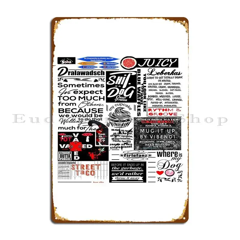 Newspaper Report Metal Signs Cinema Plaques Wall Decor Custom Iron Tin Sign Poster