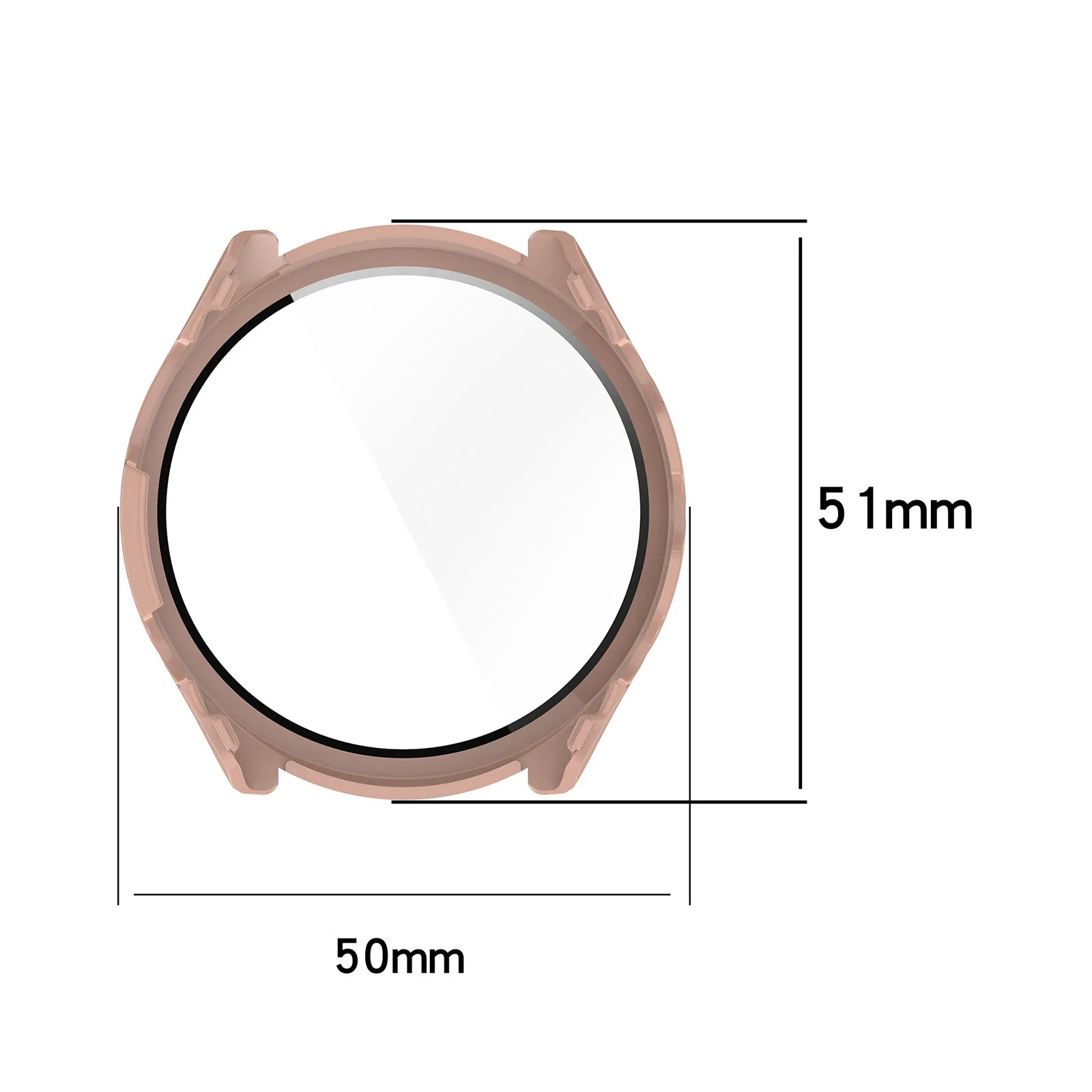 High Definition Tempered Glass Screen Protector For Garmin Forerunner 965 Protective PC Cover Bumper For Garmin Forerunner 965