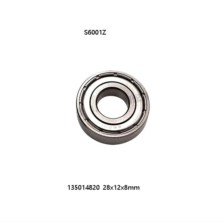 ステンレス鋼ベアリングs6001z 135014820 28x12x8mm,チャーム用リチウムイオンバッテリー,スローワイヤー,ウォーキングアクセサリー