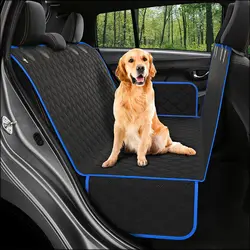 New car seat cover waterproof pet travel dog strap hammock car rear seat protective pad dog safety pad safety strap