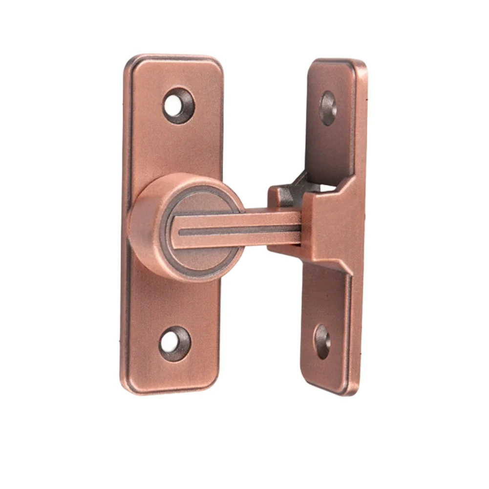 For Bathrooms Glow-in-Dark Bolt Reliable Bathroom Door Bolt Interior Door Lock Easy Installation Tool-free Setup