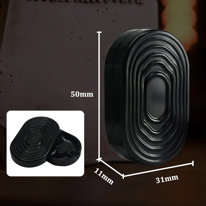 Wave Rhythm EDC Fidget Toy Mechanical Unlimited Pushing Slider Fingertip Slide Portable ADHD Tool Adult Stress Relief Toys