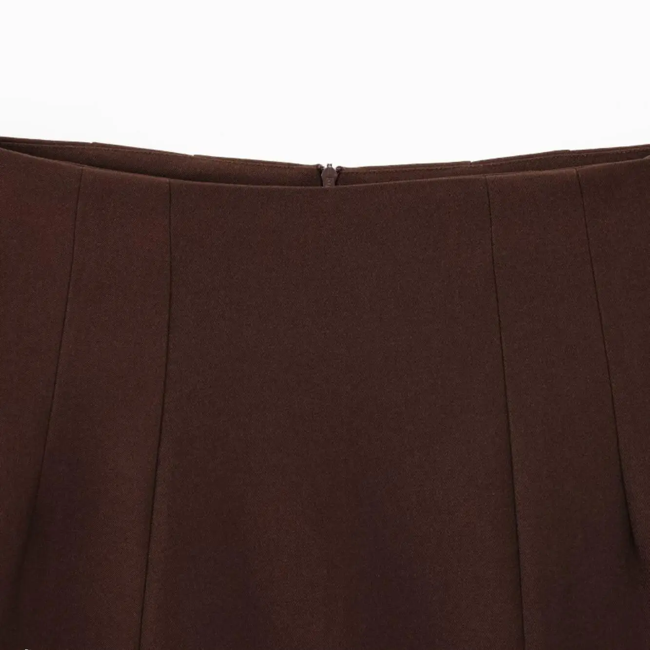 High Waist A-Line  Skirt Women's Faion Design Versatile High Waist French Sle Polyester Casual Fit Spring 2025