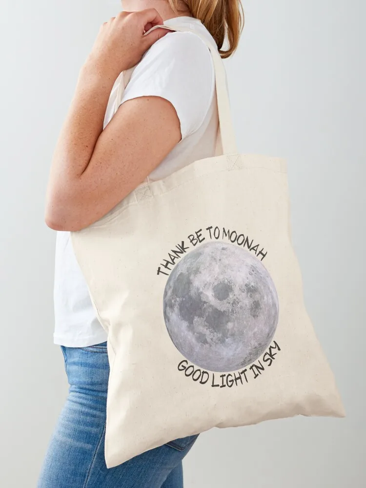 BBC Ghosts - Thank Be to Moonah Tote Bag shopper bag women shopping bags foldable tote bags men