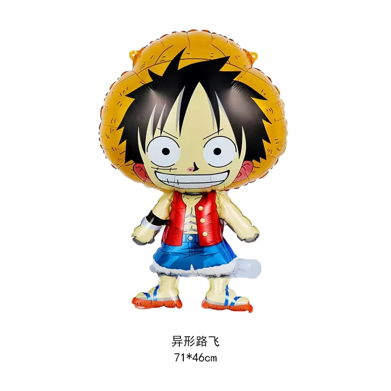 One Piece Birthday Balloons Set Balloon Suit Luffy Foil Ballon