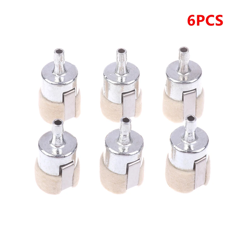 6Pcs Fuel Filters For 13120507320 125-527 Chainsaws Fuel Filter Replacement Parts Lawn Mower Oil Filter