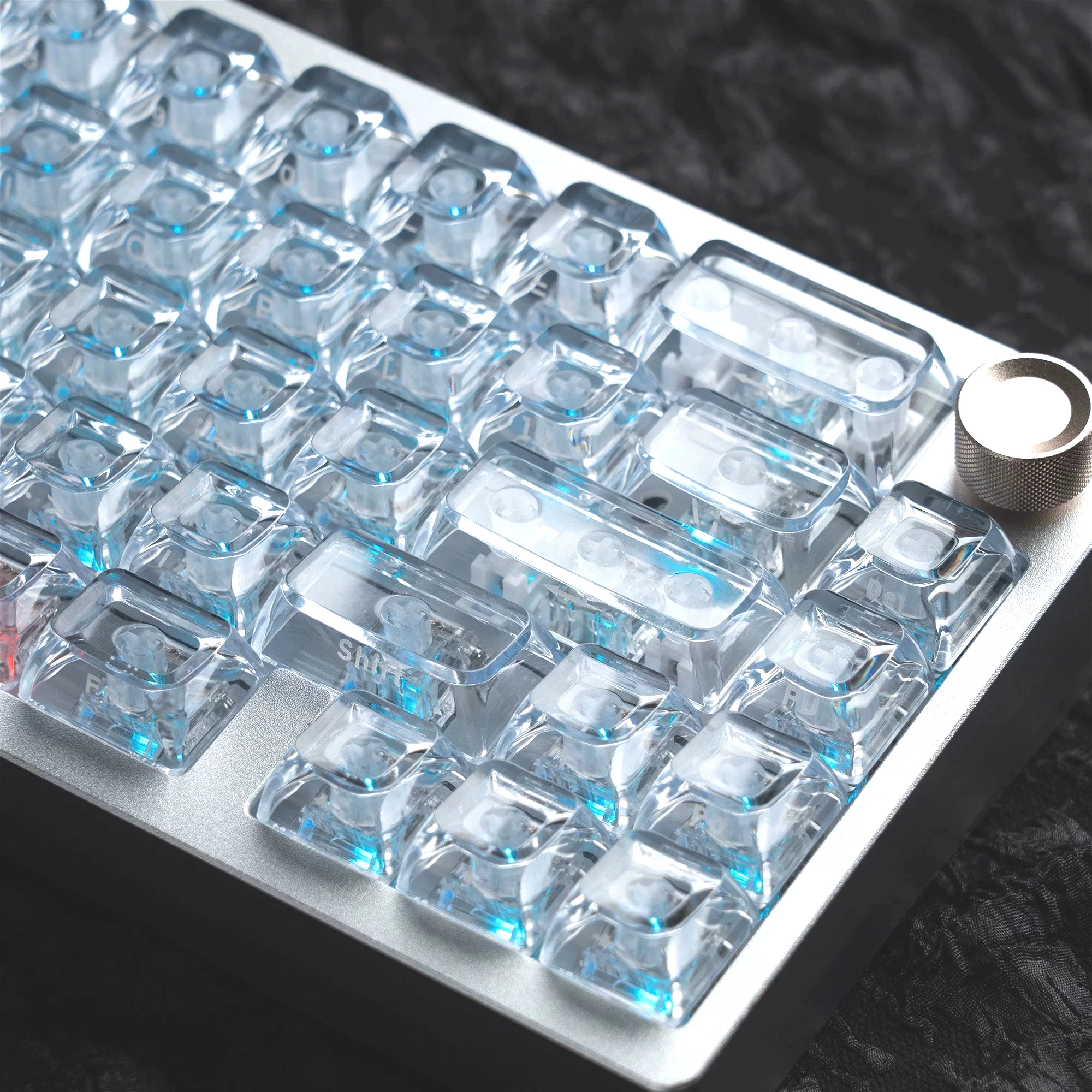 tecla-maimooo-keycap-ice-thick-crystal-pc-asa-rosa-esmerilado-transparente-retroiluminado