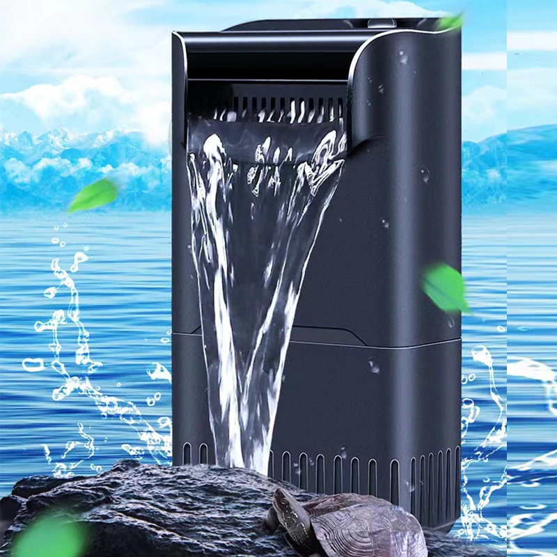 

Система очистки и циркуляции воды для аквариумов с низким уровнем воды, не требующая замены воды, оборудование для ухода за домашними черепахами