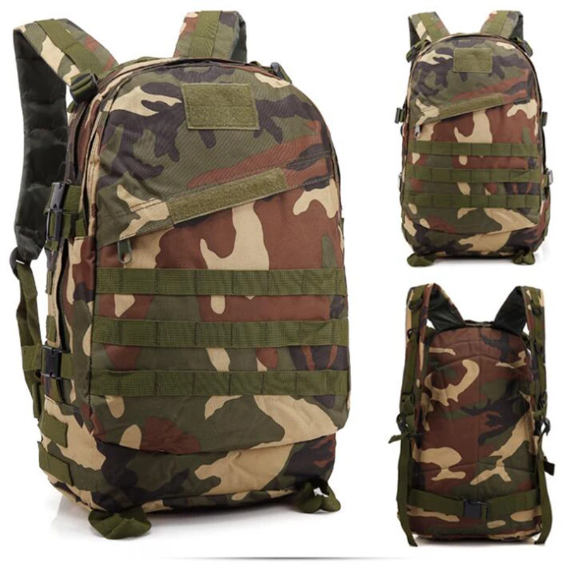 Outdoor Survival 3D Molle Shoulder Bag Men Sports Bag Camouflage Backpack Tactical Hiking Backpack
