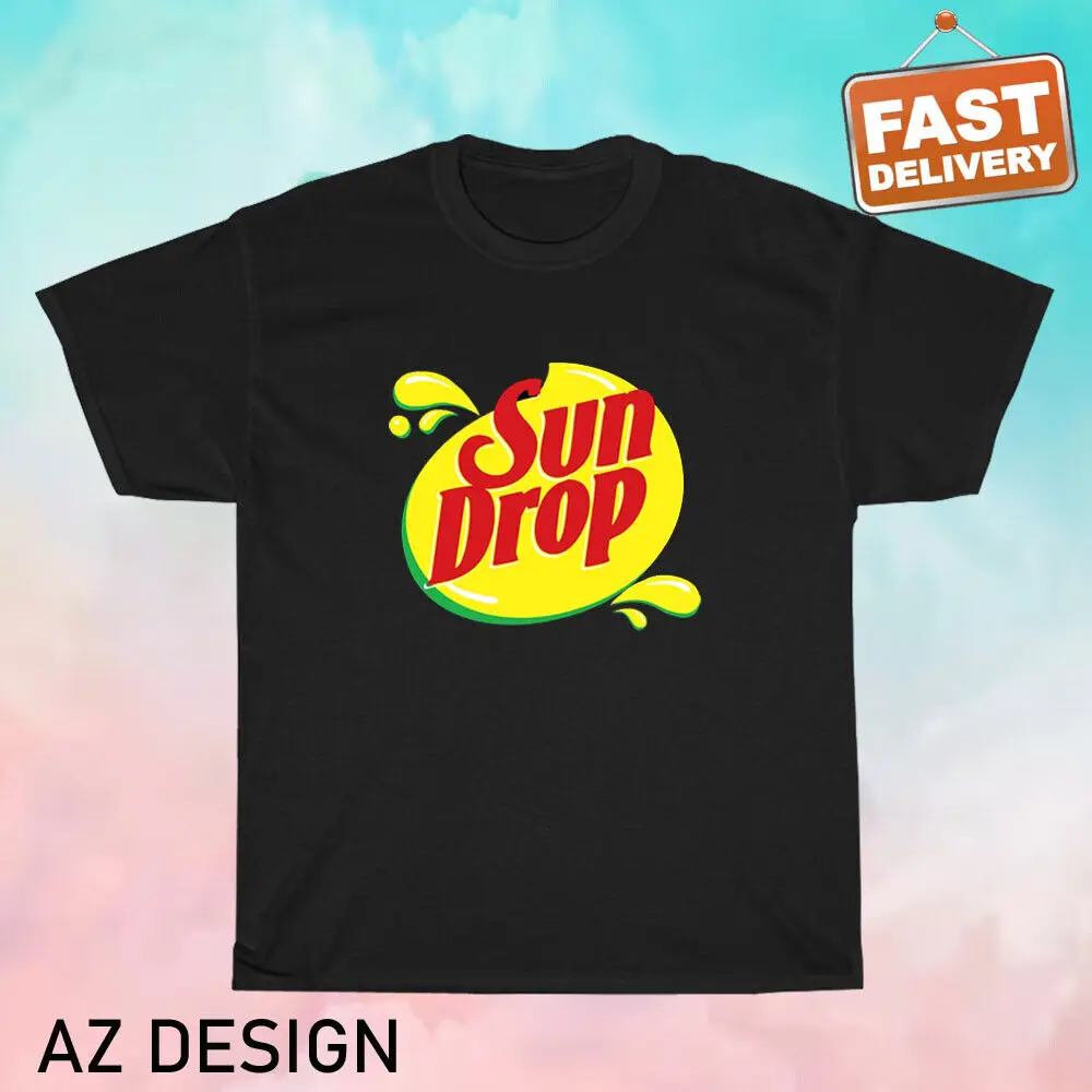 New Sun Drop Logo T-Shirt Funny Size S to 5XL