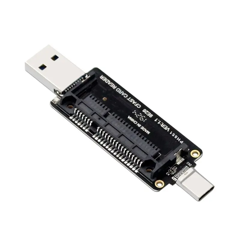 AT29-CFAST To Type-C USB 2.0 OTG Adapter Portable Memory Card Reader USB 2.0 Type-C To CFAST Card Reader High-Speed