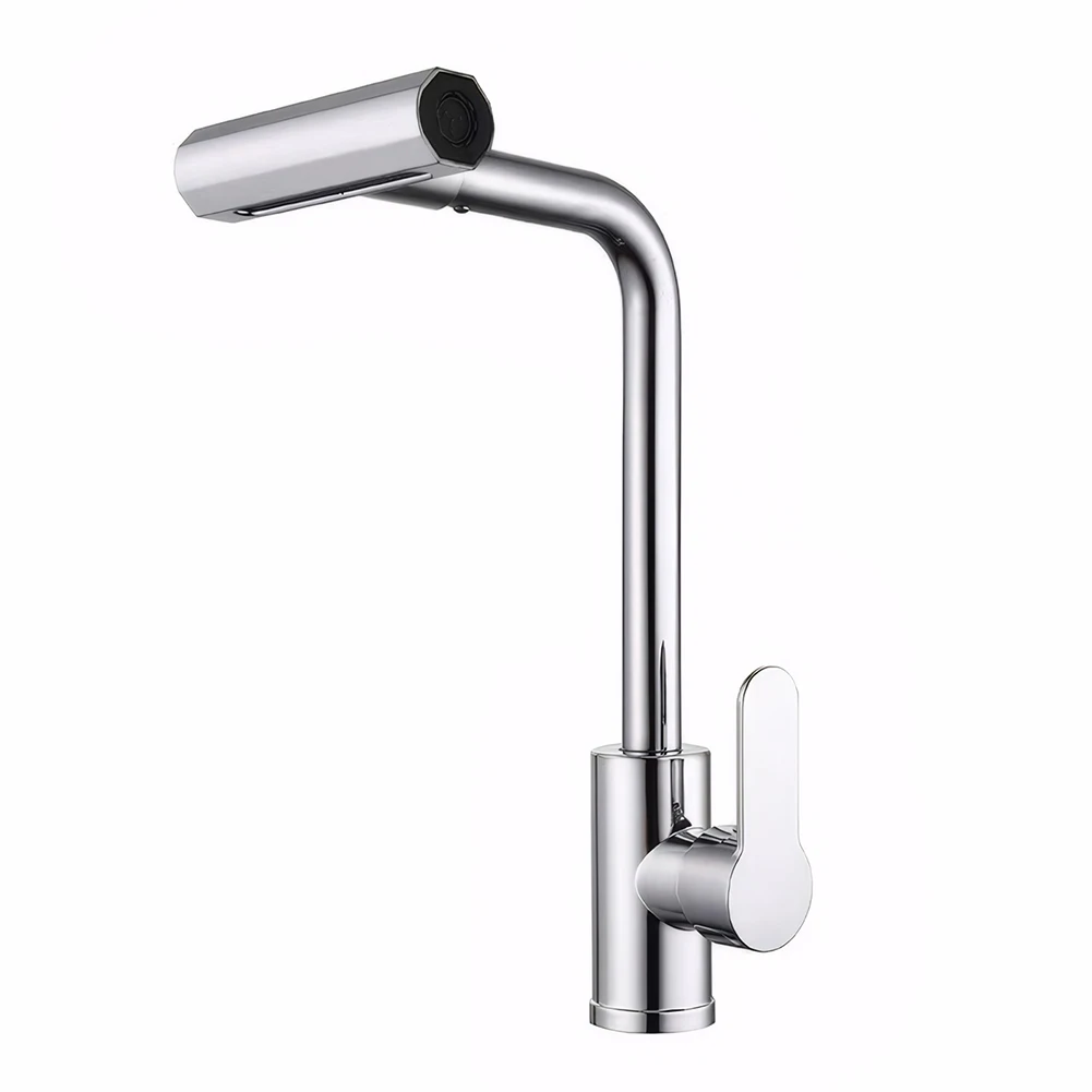 

360 Degree Swivel Faucet Bathroom Faucet 4 Modes Hot and Cold Water Faucet Multifunctional Drinking Water Faucet for Wash Basin