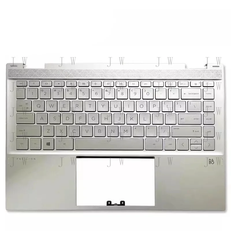 

DDW FOR HP Pavilion X360 14-DW TPN-Q171 Metallic Palmrest L85715-001 Keyboard Touchpad