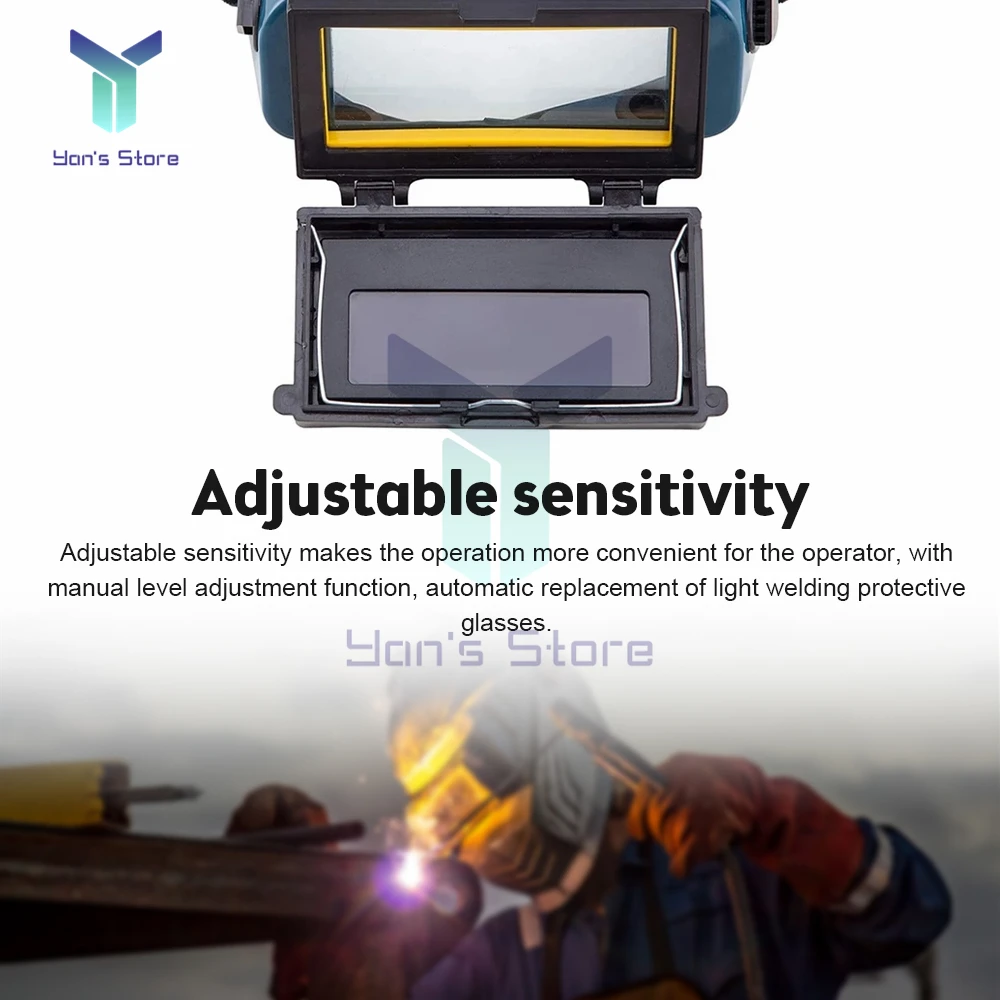 Occhiali per saldatura Tig ad arco di Argon energia solare maschera per saldatore con oscuramento automatico casco occhiali antiriflesso speciali strumenti occhiali di sicurezza