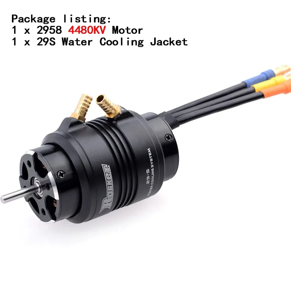 Rocket RC 2968 2958 2948 3400KV 3450KV 3800KV Borstelloze Boot Motor voor Traxxas Feilun FT011 FT012 600-800mm RC Boot Auto