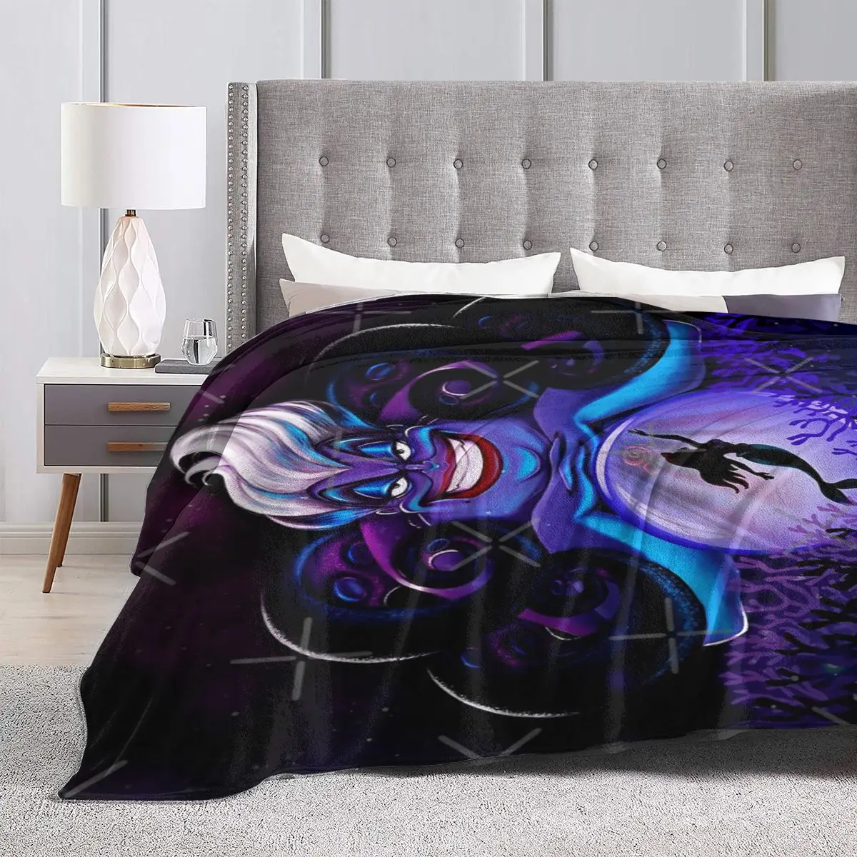 Ursula The Witch Of The Seas An Ultra-Soft Micro Fleece Blanket