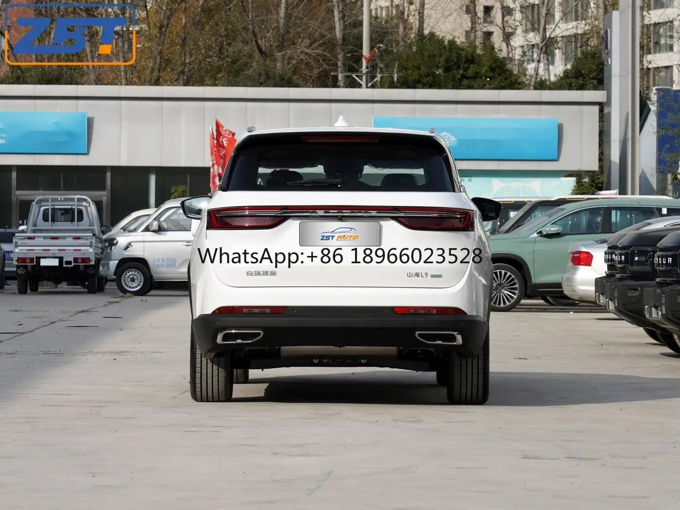 2024 New Chery Jetour Shanhai L9 1.5T Hybrid SUV Mountain Sea New Energy Vehicles 5 7 Seats Luxury Off-Road Electric Car