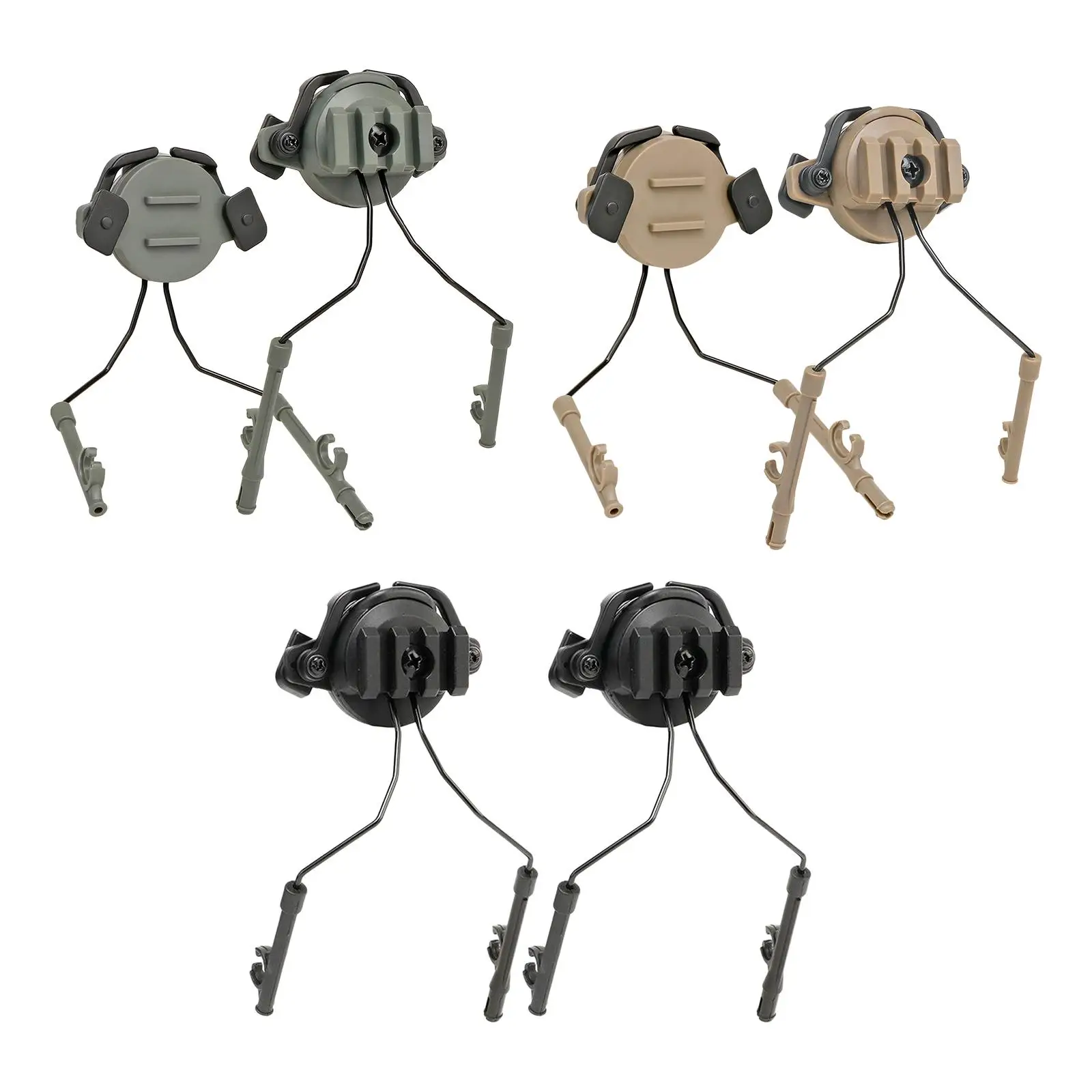 Universelle Helm-Headset-Halterung für Outdoor-Aktivitäten – Befestigen Sie Ihre Kopfhörer sicher an Ihren Helm