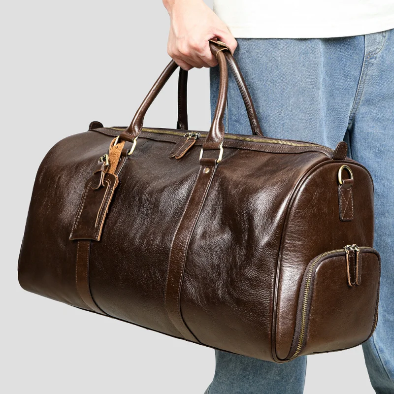 European and American cross-border men's short-trip travel bags, large capacity, wholesale Moving luggage bag, business trip han