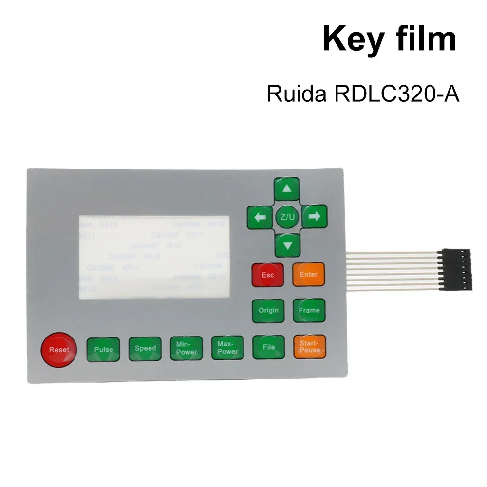 Мембранный переключатель Ruida для RDLC320-A RDC6332G RDC6332M RDC6442S RDC6442G, пленка для клавиатуры, маска