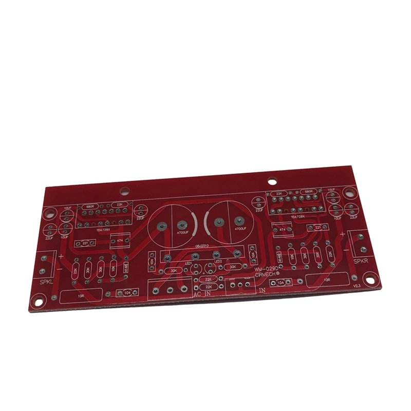 100Wx2 สองช่อง 2.0 เครื่องขยายเสียง TDA7293 High Power Amplifier Board โมดูลเอาต์พุตสเตอริโอ AC 12-28V