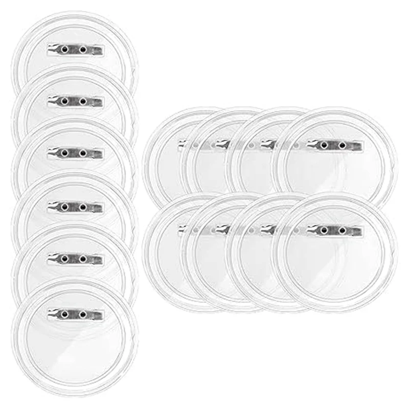Set Of 30Acrylic Button Pins,Button Pins Make Your Own Button Picture Designs Button Badges For DIY Crafts