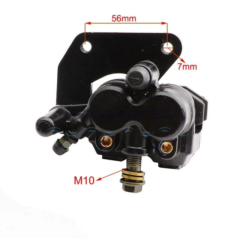 Motorcycle Rear Disc Hydraulic Brake Caliper for 100cc 110cc 125CC Engine Rear Hand Brake Cylinder Motors