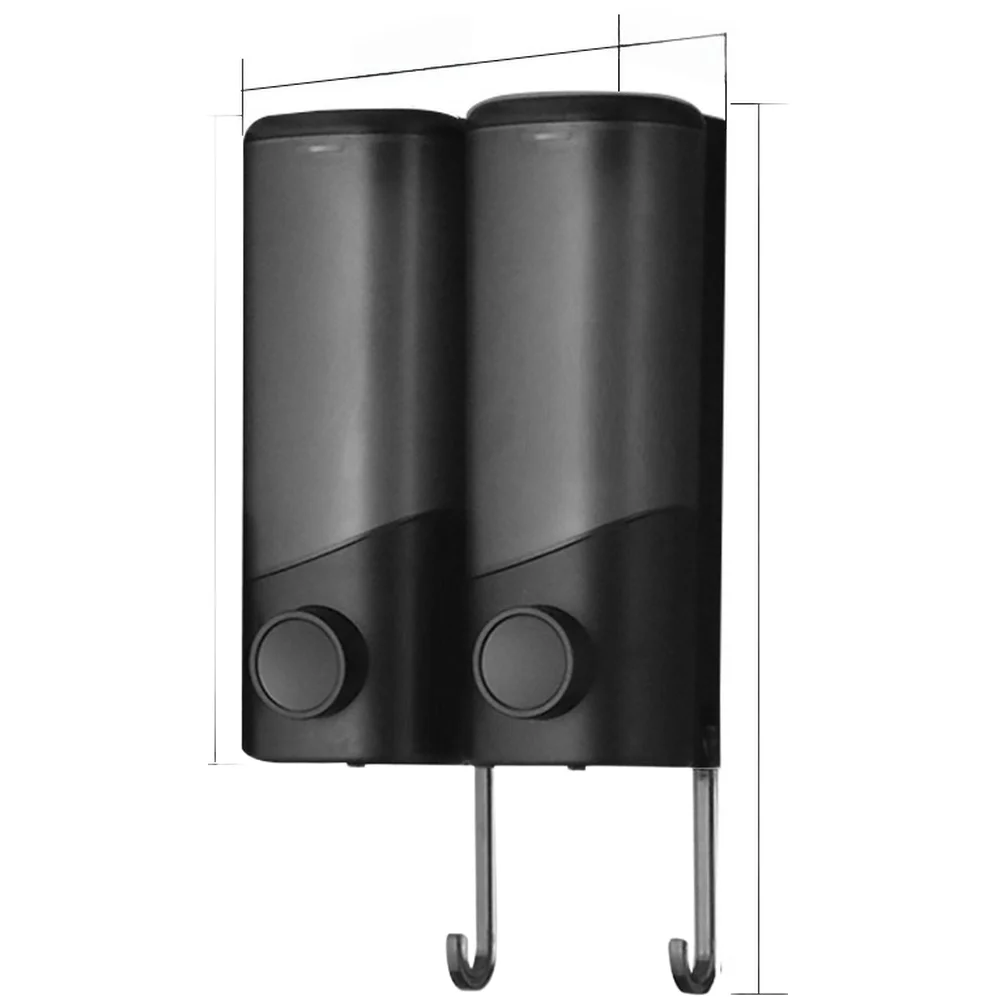 Wall Mounted Soap Dispenser for For bathroom and Kitchen Use with Touch Free Press Mechanism for Home or For hotel Environments