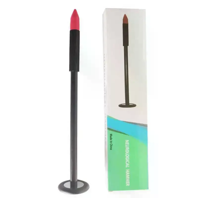 Zinc Alloy Neurological Reflex Tester Hammer Pointed Tip Professional Medical Tool for Doctors Nurses Routine Physical Check