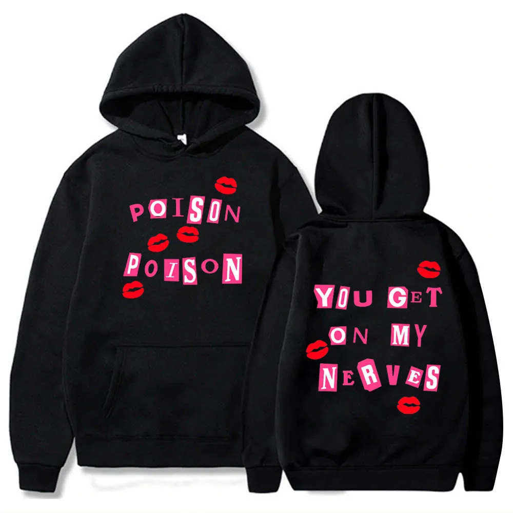 

Reneé Rapp Poison Poison Hoodie Reneé Rapp Music Merch Fan Gift Unisex Harajuku Long Sleeve Sweatshirts