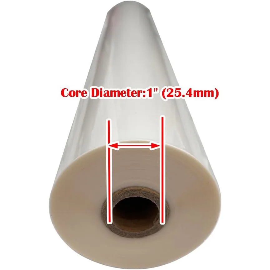 فيلم الترقق الحراري فيلم الترقق الساخن للورق والصور الترقق BOPP فيلم التصفيح الحراري 656ftx12.5in