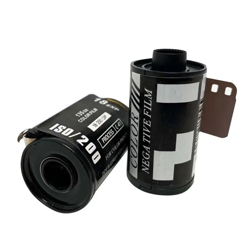 35MM Camera ISO SO200 Type-135 Color Film For Beginners  Film Foto Studio Kits 12/8 Roll 200 Sensitivity For Kodak ​Camera Roll