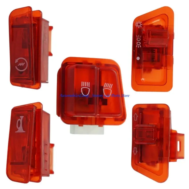 H7BD Scooters Motorcycle Switch Includes Headlight High Low Beam Turn Dimming Horn Control for Easy Installation