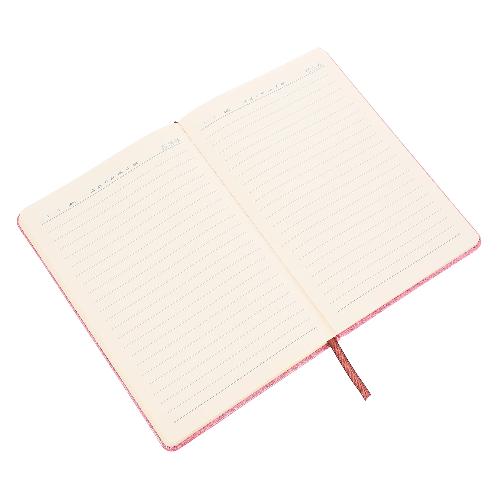 

Multifunction Hard-sided Glitter Notebook Miss The Mini Diary Pvc Decorative Notepad