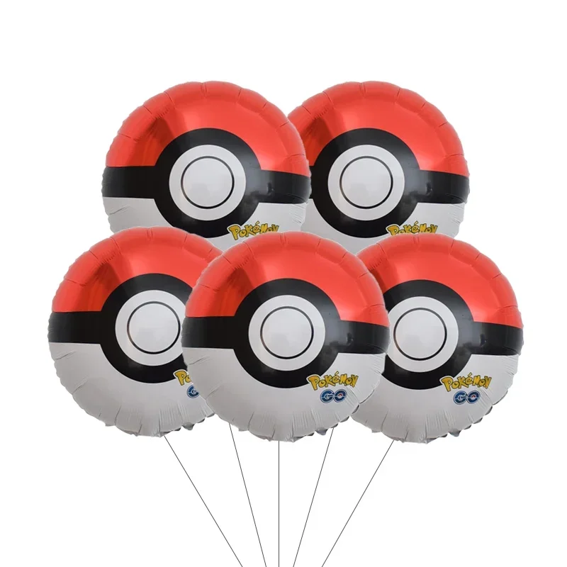 5 stücke Pokemon Pikachu Gehen Aluminium Folie Ballon Geburtstag Party Dekorationen Junge Mädchen Geschenke Luft Globos Baby Dusche Kinder Party geschenke