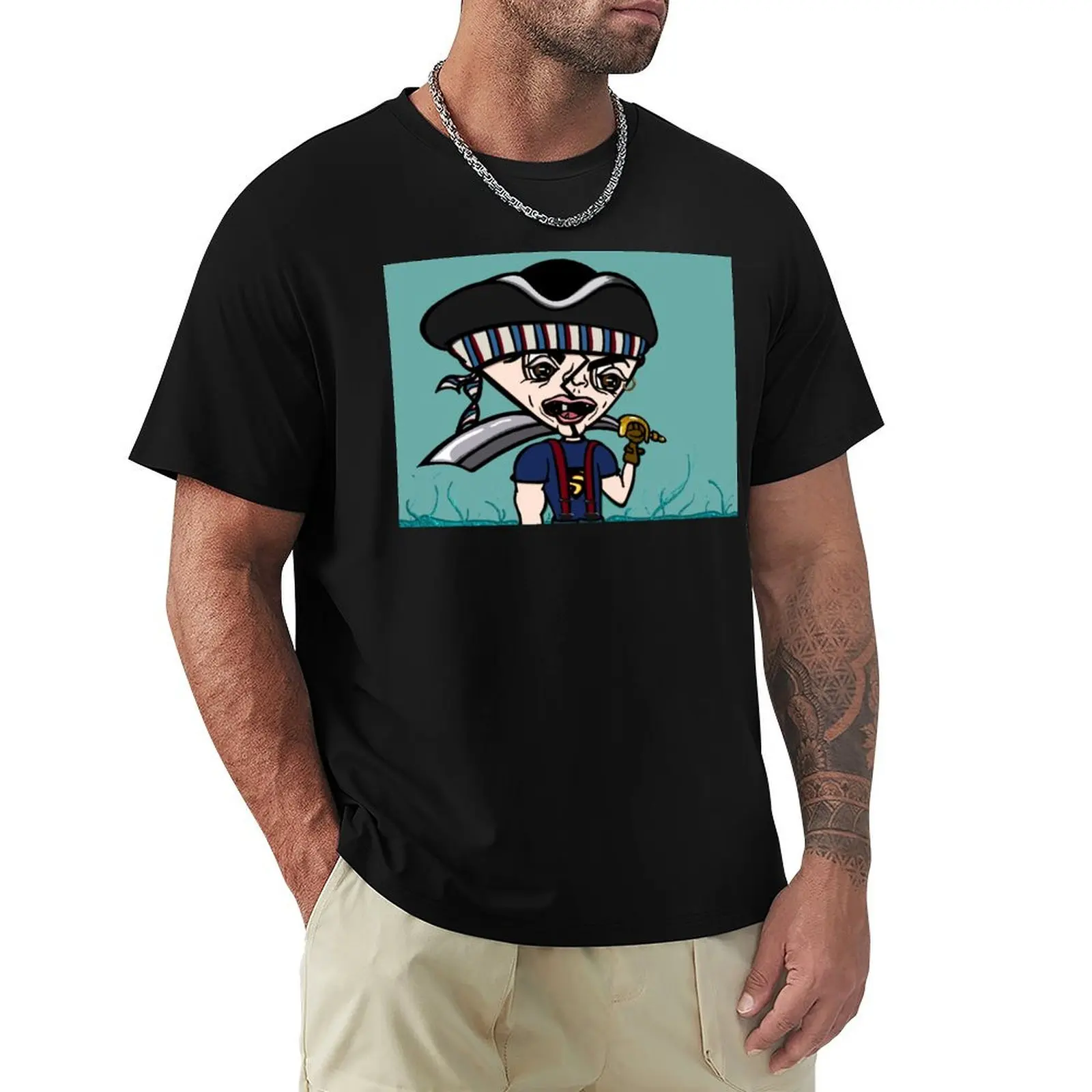 

Loco Moco Hey U Guys! T-Shirt Big and Tall Solid Color T-Shirt