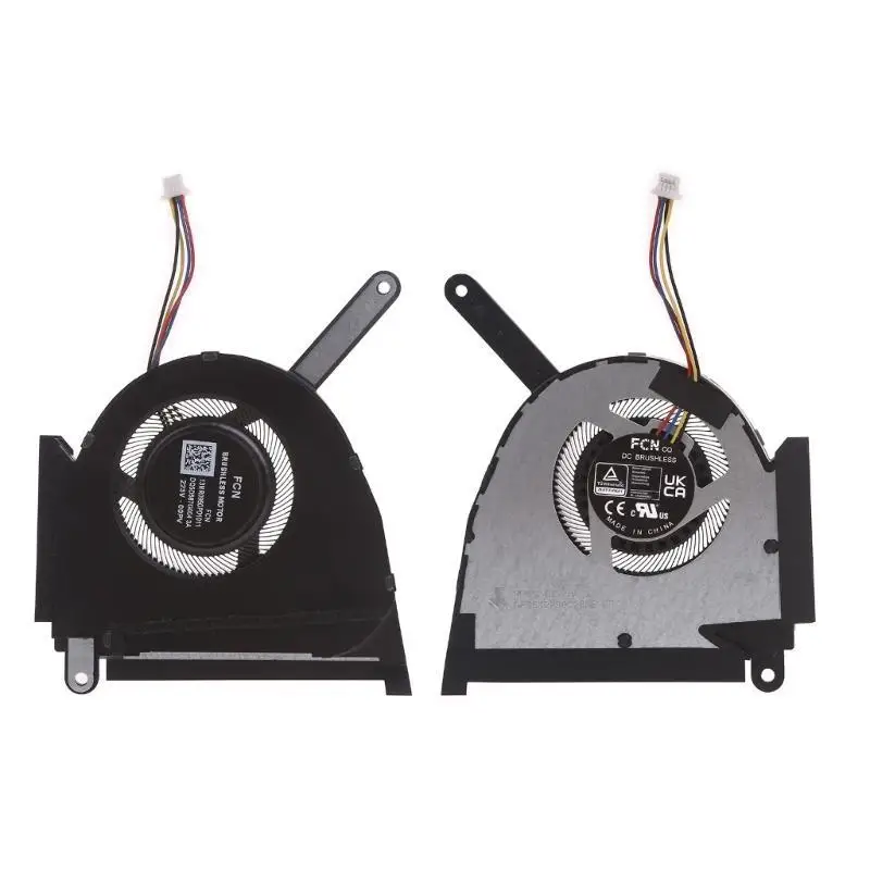 652F Replacement Laptop Cooling Fan 5V 4pin 4-wires Radiator for TUF F15