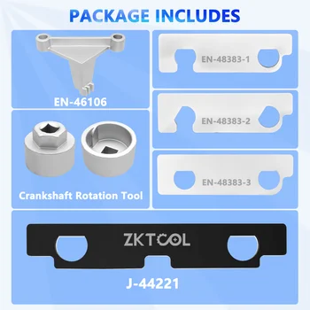 Přípravek na opravu vačkového hřídele vhodný pro GM Cadillac Buick Chevrolet Pontiac Saab 2.9 J-44221 EN-48383 EN-46105 EN-46106 10 nejlepší prodej přípravek pro načasování Chevroletu - №8