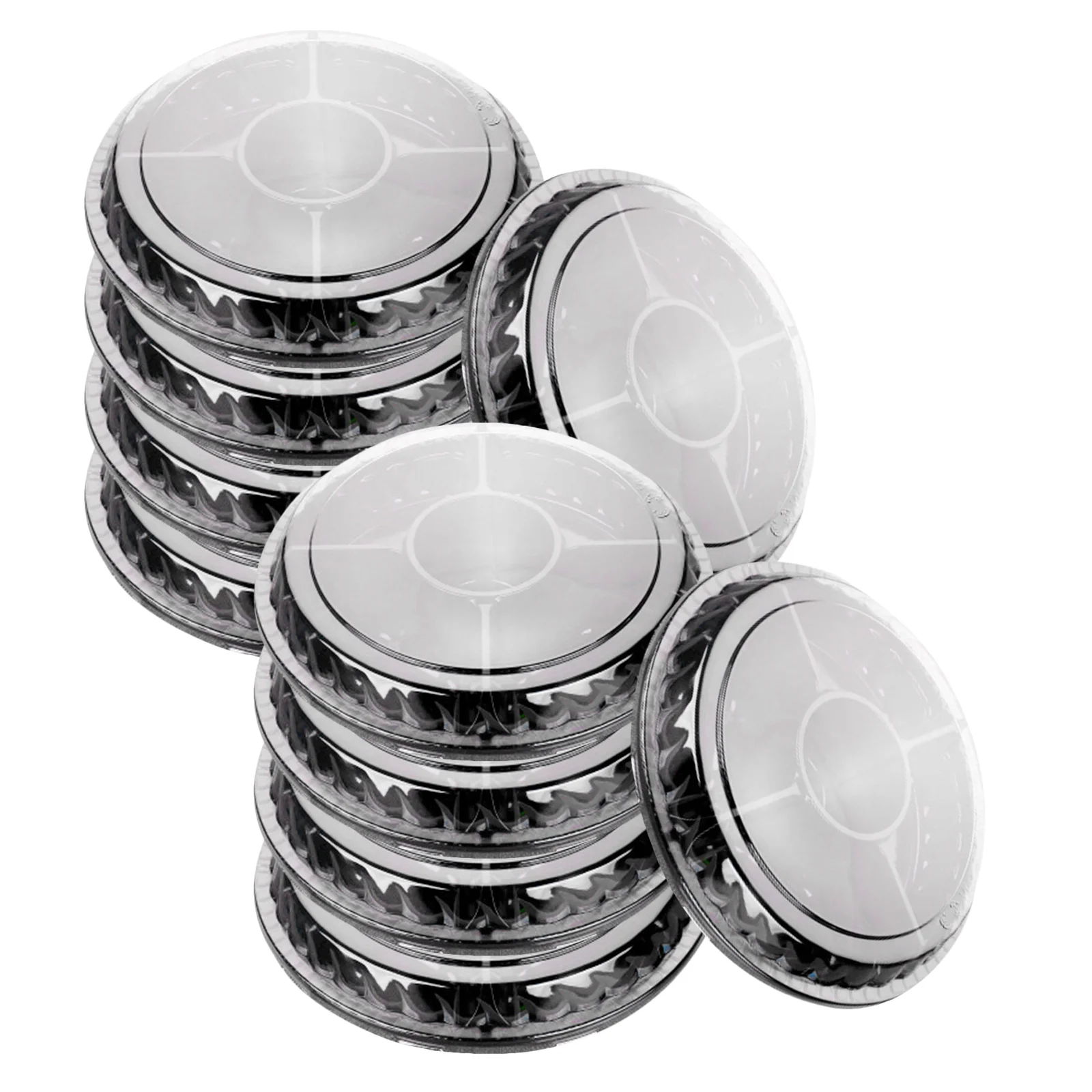 

Набор из 10 круглых контейнеров для фруктовых салатов и бенто-боксов, емкость 750 г, для приготовления еды, безопасные для пищевых продуктов, герметичные, для хранения свежих фруктов