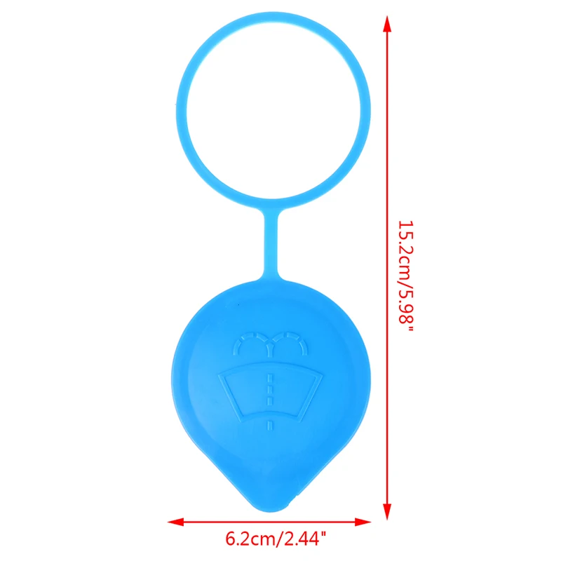 Car Windshield Wiper Washer Fluid Reservoir Bottle Cap Auto Parts Accessories Black Automobile Maintenance Item