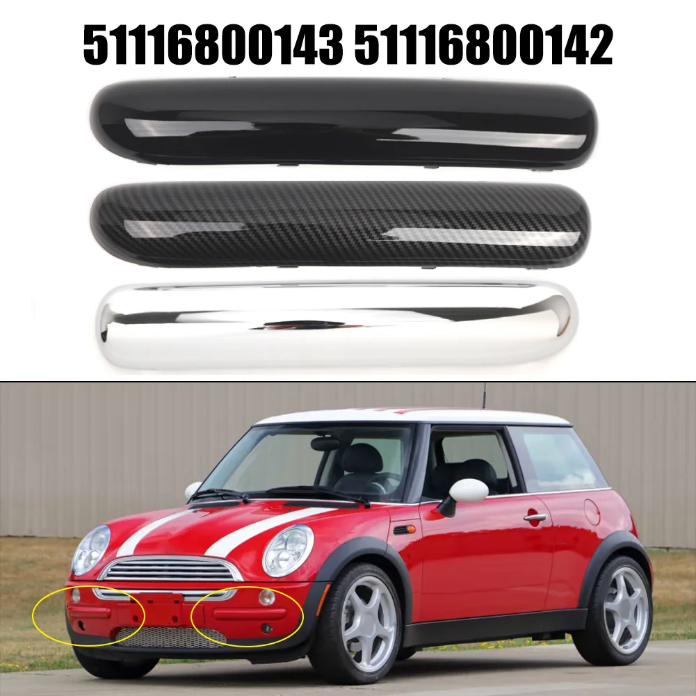 

Car Front Bumper Trim For Mini Cooper R50 2001-2004 Front Left & Right Side 51116800143 Anti-scratch Protection StylingwwwCovers