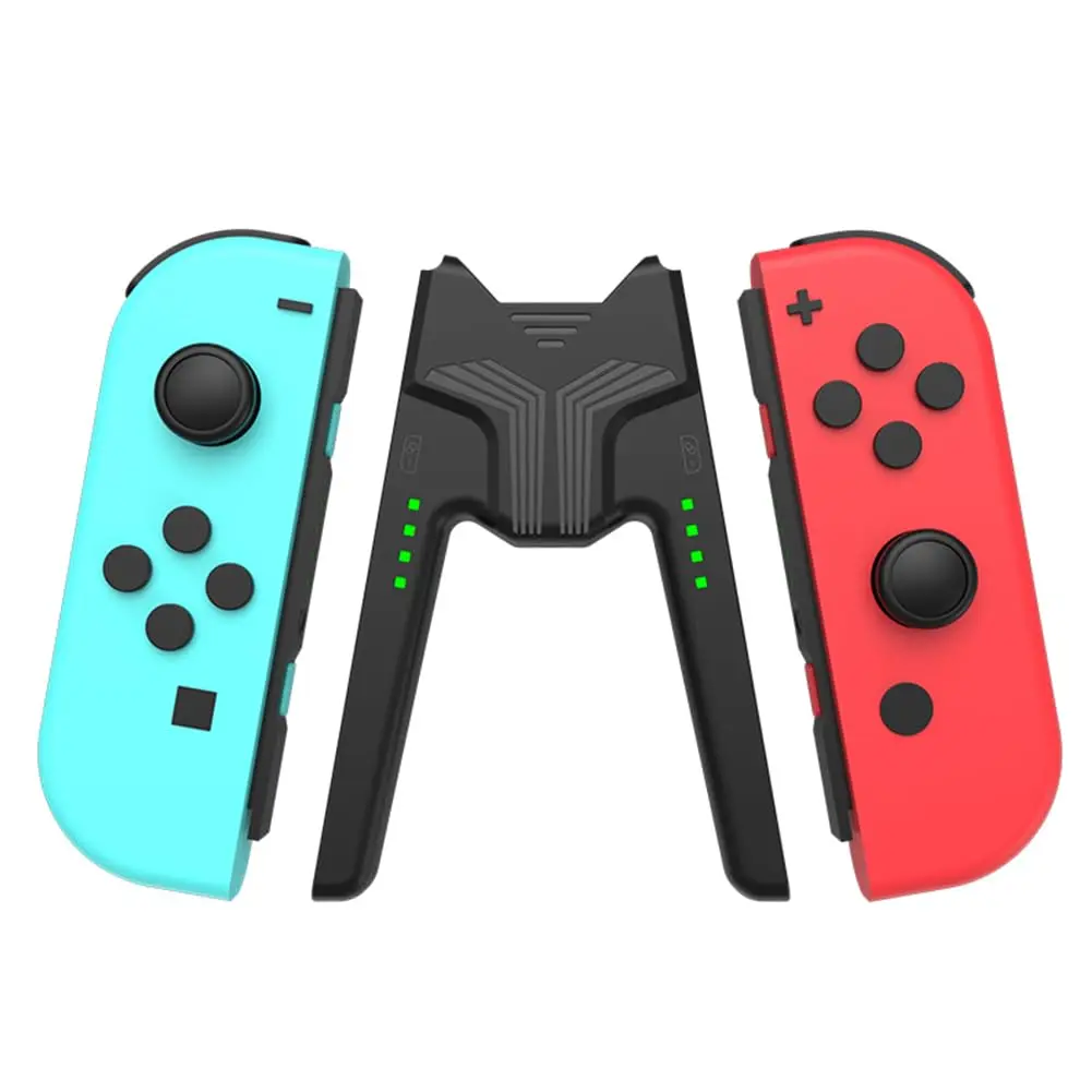مقبض شحن عالمي Joycon للتبديل، حامل وحدة تحكم التبديل لـ Switch Joy Con ووحدة تحكم الطرف الثالث
