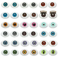 1Pair 10mm Doll Safety Eyes Puppet Making Dinosaur Eye For BJD Dolls DIY Craft Animal Toys Girl Gift Doll Accessories 18 Styles