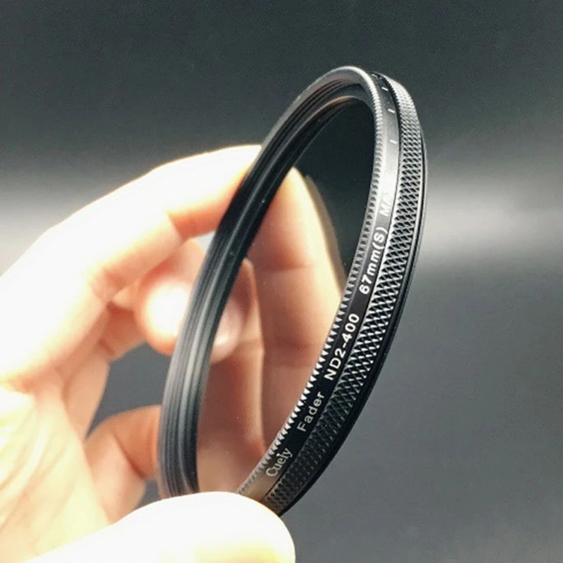 Variable Neutral Density Filter 40/43/46/49/52/55/58/62/66/72/77/82mm ND Filter Dropshipping