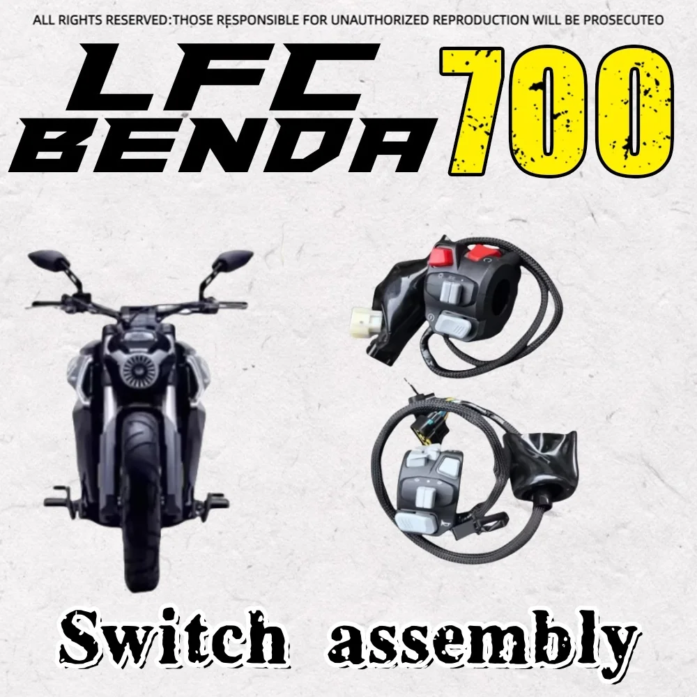 For Benda LCF700 BD700 LFC 700 Lfc700 left and right switch assembly handle power control button assembly
