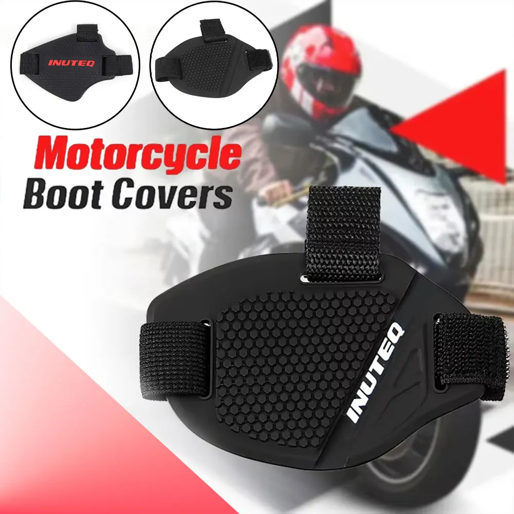 

Motorcycle Shift Pad Gear Shoes Protective Motorbike Gears Shifter Men Waterproof Protector Motocross Boots Cover Accessories