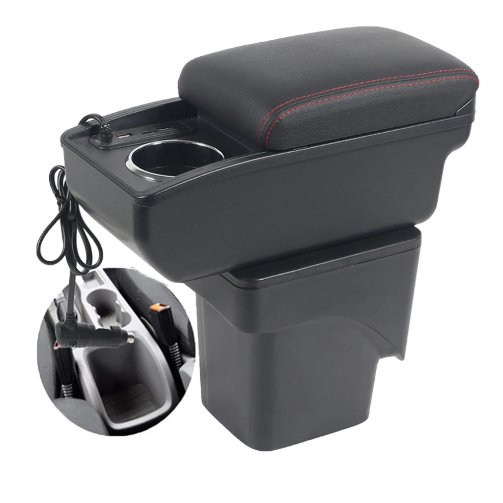 Car Focus 2 Mk2 Armrest box﻿ elbow support central content store case console storage