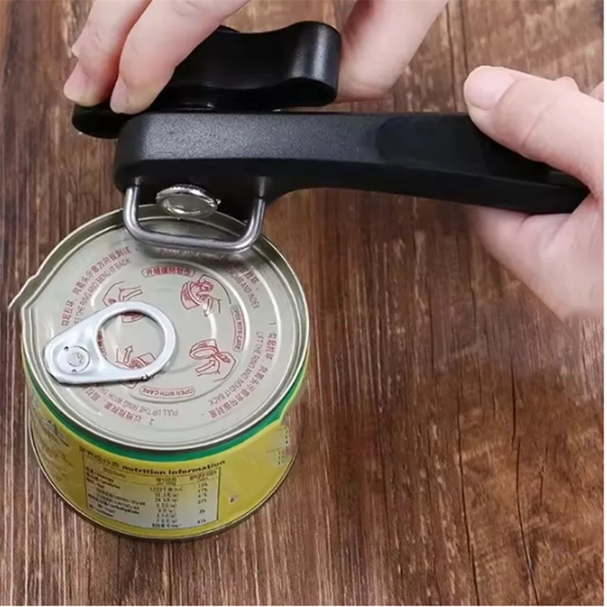 

Y31A Металлическая открывалка для консервных банок Профессиональные кухонные инструменты Безопасная ручная открывалка для консервных банок с боковым вырезом